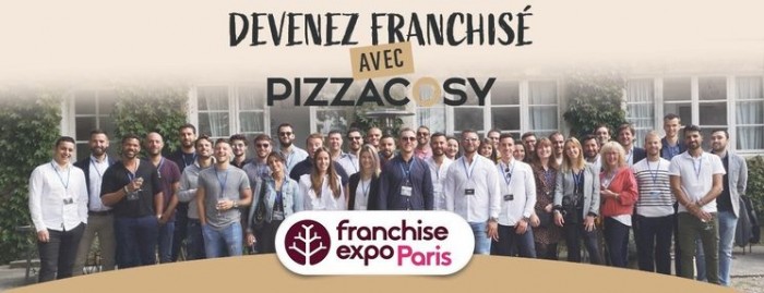 Pizza Cosy pour la première fois à Franchise Expo Paris