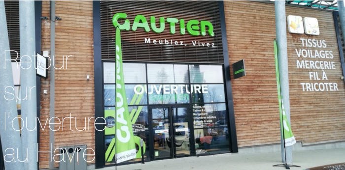 9 mois après son ouverture, Gautier dresse le bilan de son nouveau magasin du Havre