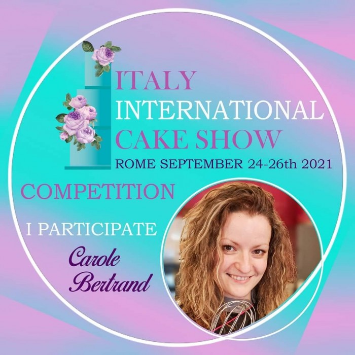 La fondatrice de Sweet Délices participe à l’Italy International Cake Show