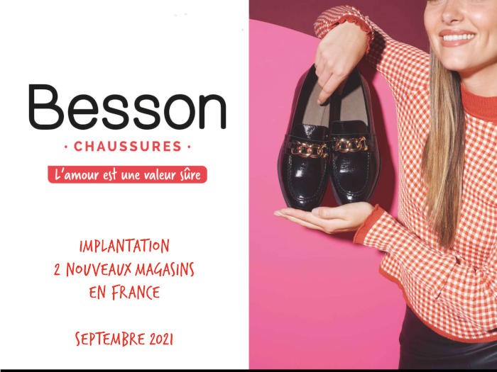 Besson Chaussures ouvre deux nouveaux magasins en France