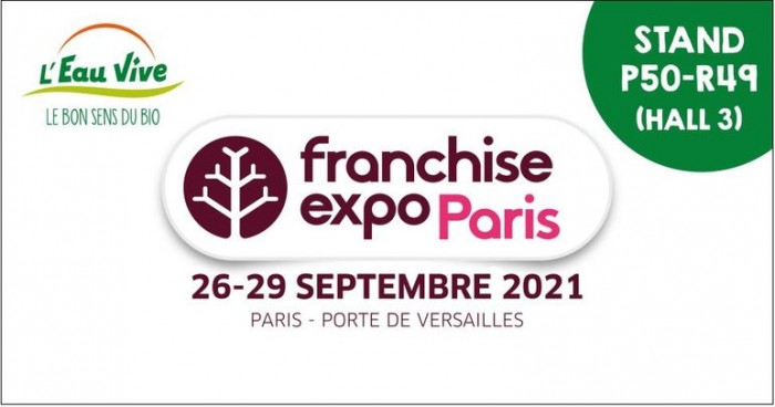 L’Eau Vive à la rencontre des créateurs d’entreprise à Franchise Expo Paris 2021