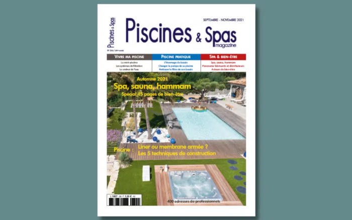 Le constructeur Piscines Ibiza mis à l’honneur par la presse spécialisée