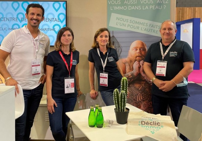 « Les contacts que nous avons eus pour notre 1ère participation à Franchise Expo étaient très qualitatifs ! » (Déclic Immo)