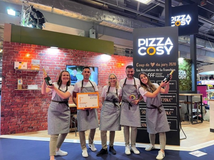 Franchise Expo Paris : carton plein pour la première participation de Pizza Cosy