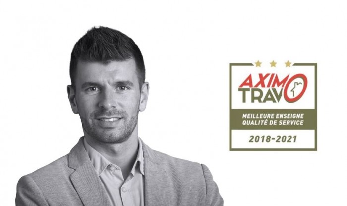 « J’apprécie l’esprit de la franchise Aximotravo qui cherche systématiquement à apporter de nouveaux services aux clients et à ses franchisés ! », Sylvain Comparot (Aximotravo Dijon)