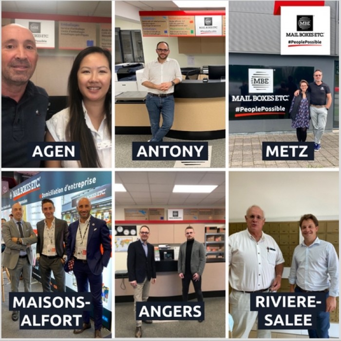 Mail Boxes Etc a ouvert 6 nouveaux Centres au mois de Septembre !