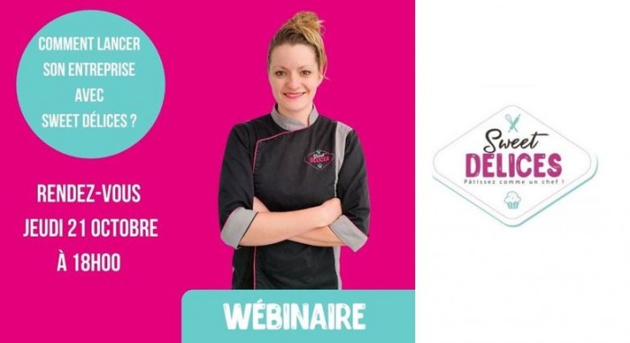 Ouvrir une boutique dédiée à l’univers de la pâtisserie : Sweet Délices organise un webinaire