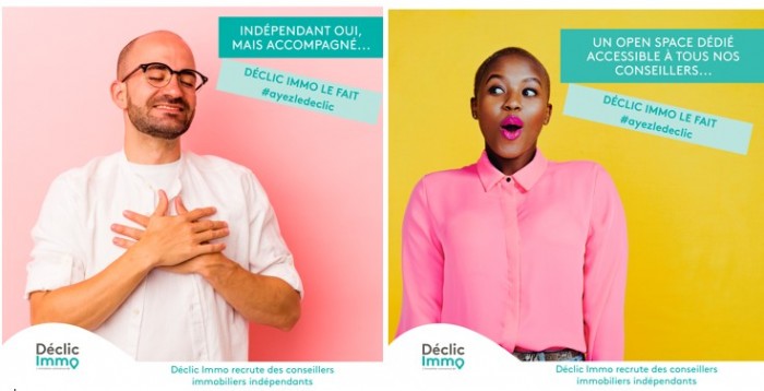 Déclic Immo lance une nouvelle campagne de communication B2B