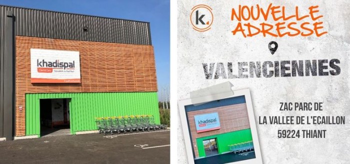 Khadispal ouvre un nouveau point de vente à Valenciennes