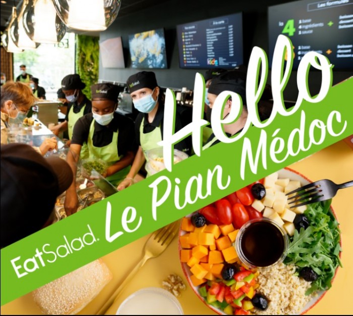 Eat Salad s'implante dans la ville du Pian Médoc