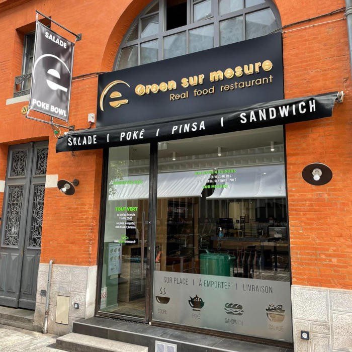 Deux associés ouvrent un nouveau restaurant Green sur Mesure à Toulouse