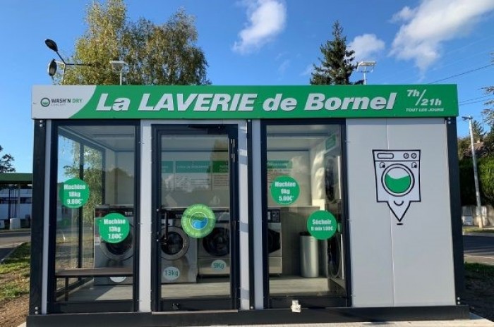 Wash’n dry déploie son concept à Bornel avec l’ouverture d’une nouvelle laverie