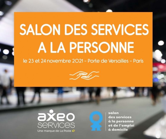 Retrouvez AXEO Services au salon des services à la personne et de l'emploi à domicile