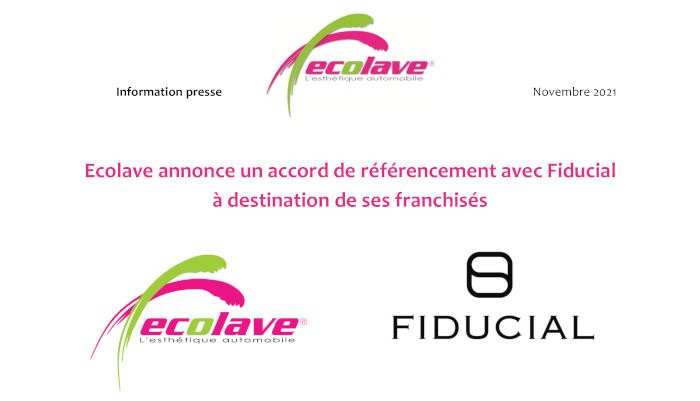 Ecolave annonce un partenariat avec Fiducial pour soutenir ses franchisés