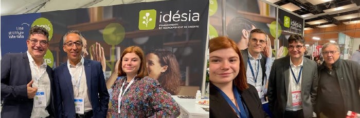 Idésia dresse son bilan du Salon du Crédit et du Forum Franchise de Lyon