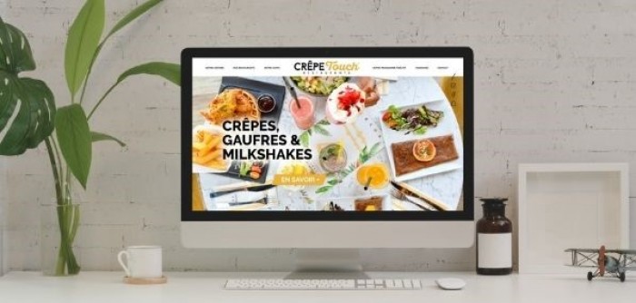 CRÊPE TOUCH dévoile son nouveau site internet