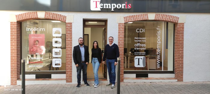 Un multifranchisé Temporis ouvre une nouvelle agence d’intérim à Villeneuve-sur-Lot