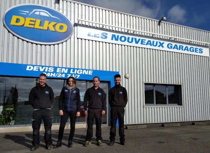 Un couple de franchisés ouvre un nouveau garage DELKO en Mayenne