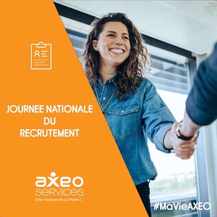 AXEO Services lance une journée nationale du recrutement le 9 décembre 2021