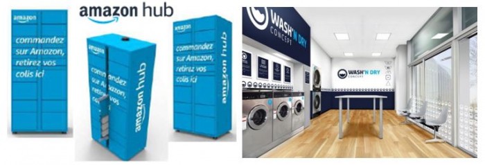 Booster les laveries Wash’n dry avec les lockers Amazon