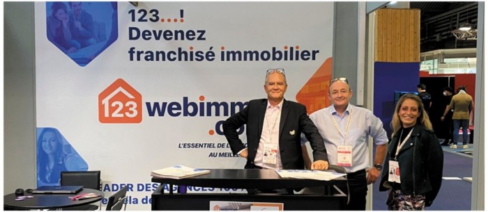Retour sur l’expérience d’123webimmo.com au Salon Franchise Expo Paris 2021