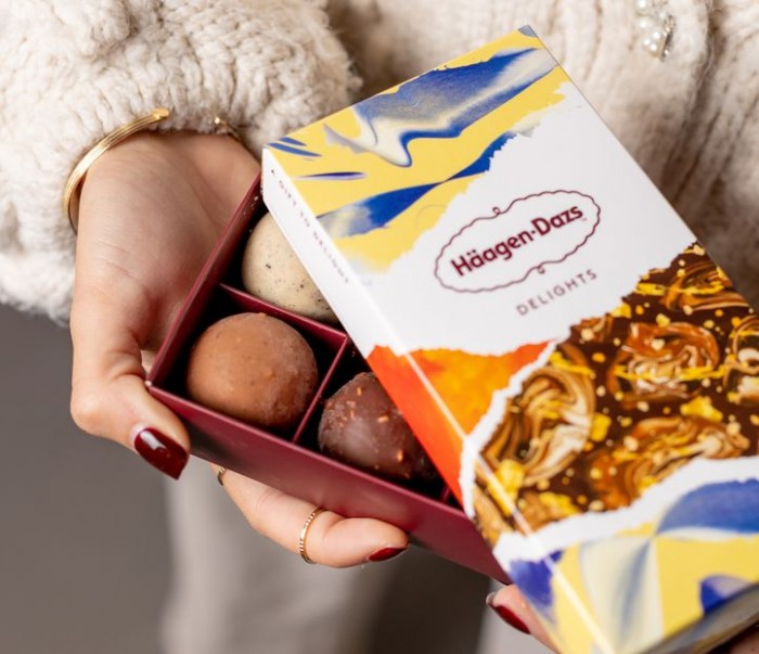 Noël a le goût du chocolat chez Häagen-Dazs