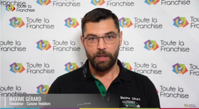 « En 2022, nous aurons entre 45 et 50 unités et l’objectif en 2030 est d’atteindre la barre des 300 », Maxime Gerard (fondateur de Cuisines Venidom)
