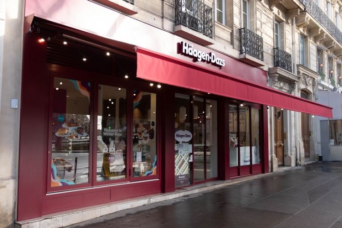 Une nouvelle boutique Häagen-Dazs au Jardin du Luxembourg !