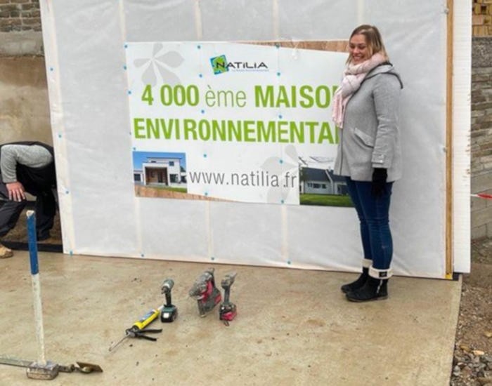 La 4.000e maison environnementale Natilia a été construite