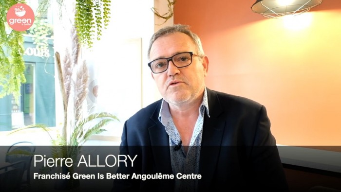 « Je recommande vivement le réseau Green is Better », Pierre Allory (franchisé Angoulême)