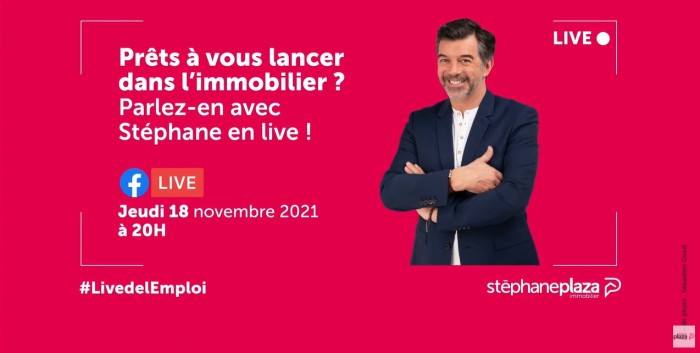 Stéphane Plaza présente sa vision de l'immobilier en vidéo