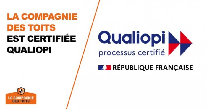 La Compagnie des Toits certifiée Qualiopi !