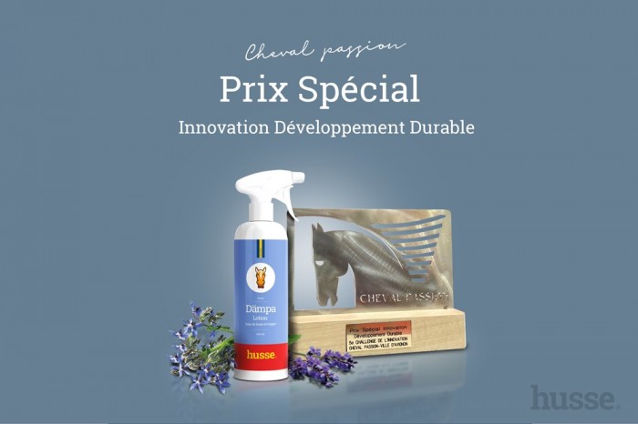 Husse décroche le prix Spécial Développement Durable au salon Cheval Passion