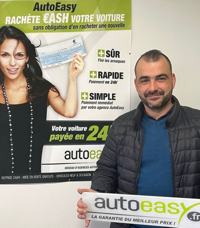 « L’équipe d’Autoeasy est jeune, dynamique et maitrise le marché de l’automobile ! », Gilles Aires (Autoeasy Brive la Gaillarde)
