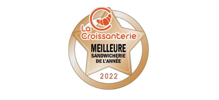 La Croissanterie élue Meilleure sandwicherie de l’année 2022
