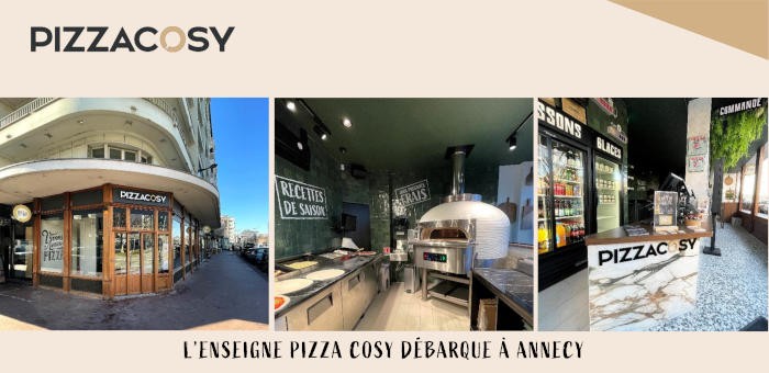 Pizza Cosy ouvre une nouvelle pizzéria à Annecy
