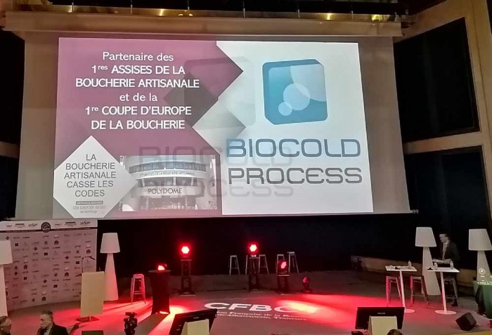 BIOCOLD PROCESS présent à la Coupe d’Europe de Boucherie à Clermont-Ferrand organisée par la CFBCT
