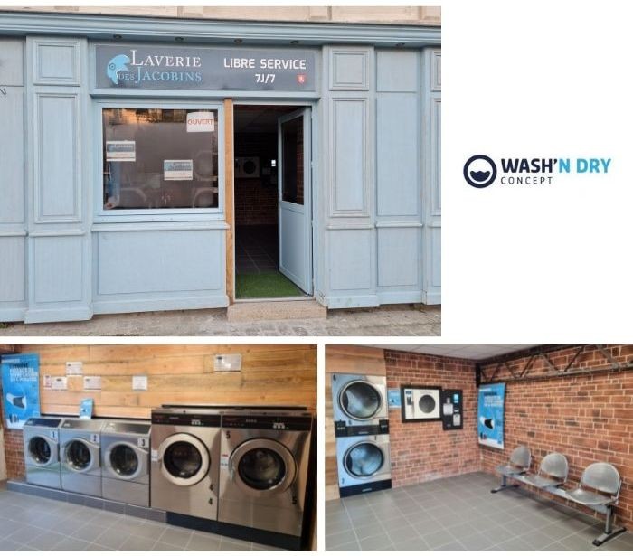 Wash'n dry ouvre une nouvelle laverie à Vitré