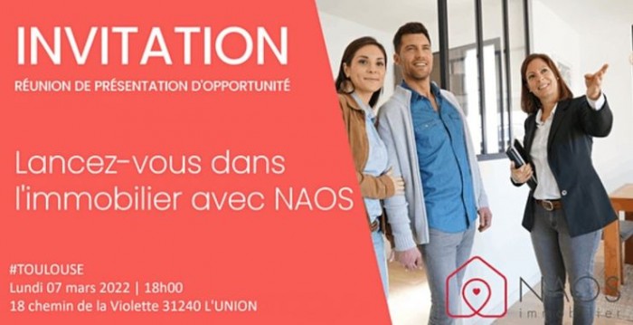 Lancez-vous dans l'immobilier à Toulouse avec NAOS !