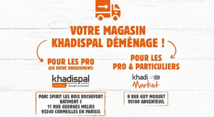 Nouvelle adresse à Cormeilles-en-Parisis pour Khadispal