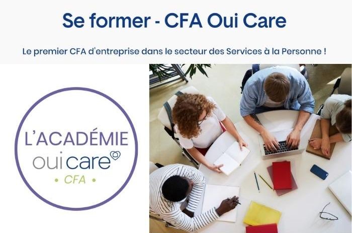 Le groupe Oui Care crée son CFA dédié aux métiers des services à la personne