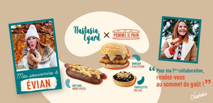 Pomme de Pain fait une collaboration avec la Cheffe Nastasia Lyard de Top Chef