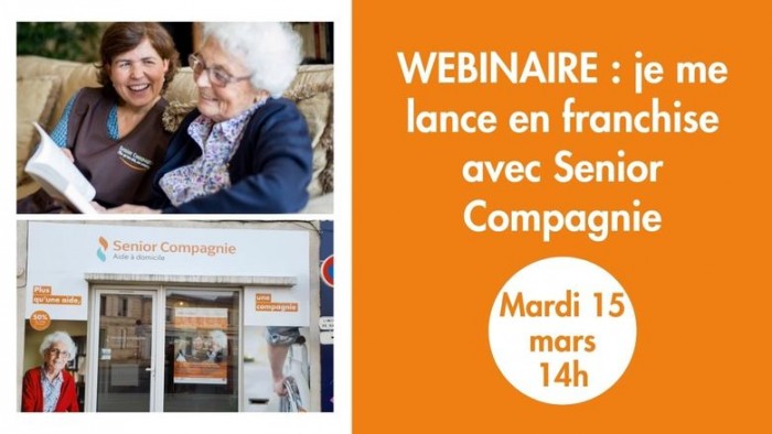 Réussir dans les SAP : le webinaire spécial franchise revient chez Senior Compagnie