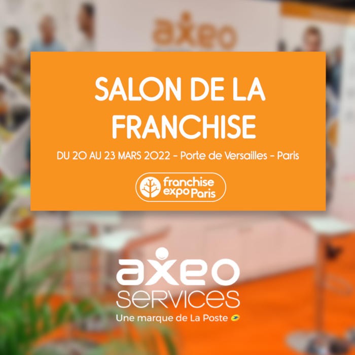 AXEO Services sera présente au salon Franchise Expo Paris 2022