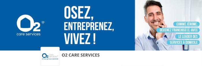 O2 tiendra un stand au salon Franchise Expo Paris 2022