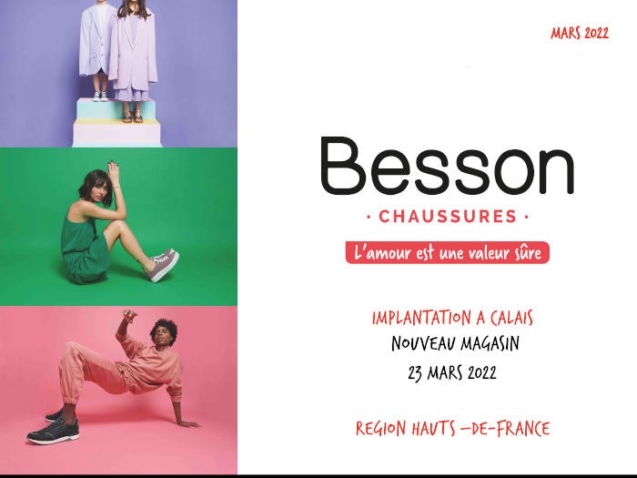 Un nouveau magasin Besson Chaussures ouvre à Calais