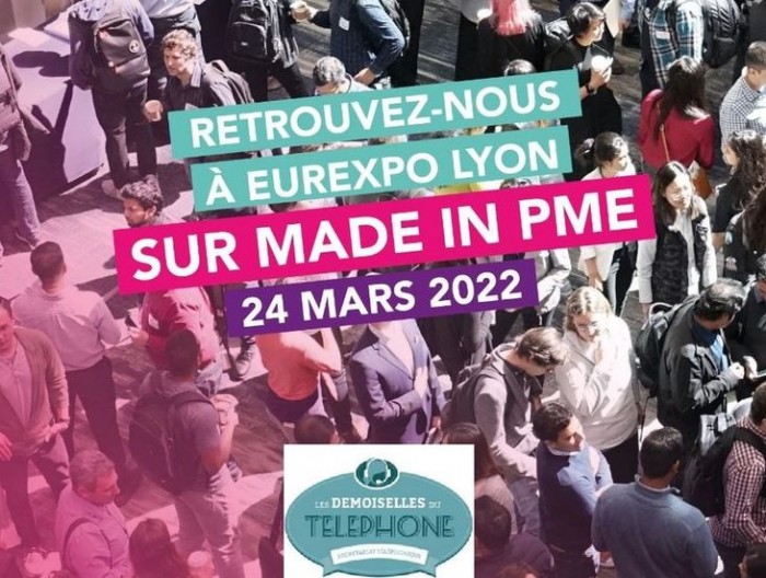 Les Demoiselles du Téléphone au salon des entreprises Made in PME, à Lyon