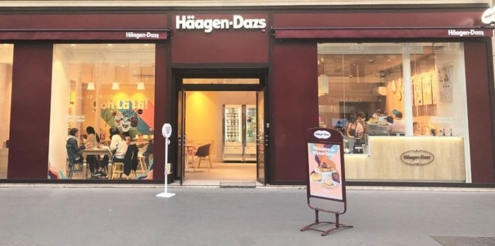 Häagen-Dazs ouvre une nouvelle boutique à Paris !