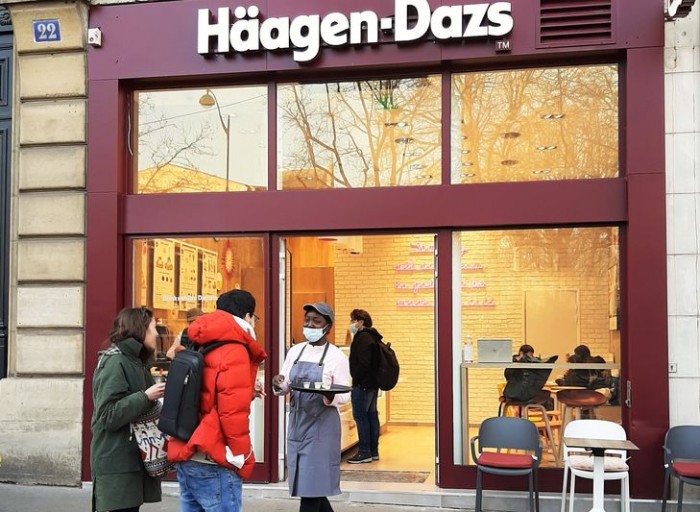 La boutique Häagen-Dazs Cluny Sorbonne a fait peau neuve