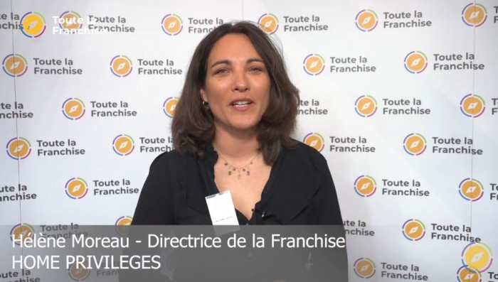 "Nous souhaitons ouvrir de nouvelles franchises dans certains arrondissements de la capitale", Hélène Moreau (directrice de la franchise Home Privilèges)